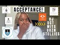 How i got accepted into the top 5 universities in south africa 