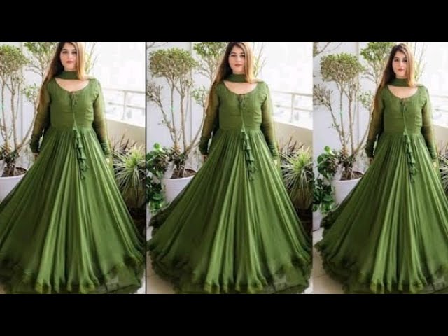 Latest Net Gown Design || 2021||Partywear Designer Net Gown || - YouTube