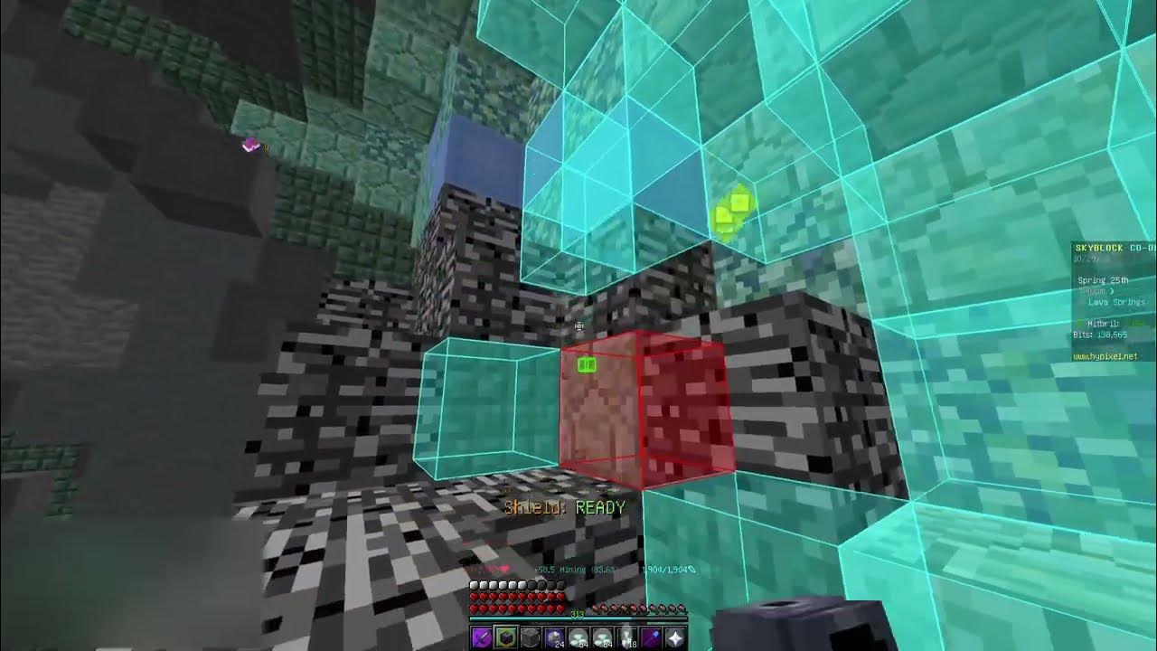 Hypixel skyblock free mithril mining macro youtube