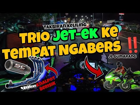 TRIO ZET-EX BIKIN BERISIK TEMPAT ANGKRINGAN‼️SEMUA GABISA NOLAK BUAT GA NENGOK SAAT ADA ZX25R 