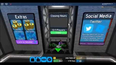 Roblox- Flood Escape 2 Map Test -Closing Hours- (Easy) Completed
