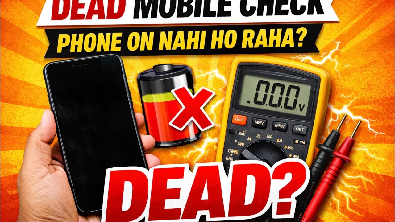 Dead Mobile Phone Basic Tracing | Step By Step Beginner Guide | Mobile Repair Hindi ⚡️✅ 