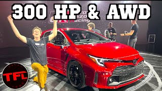 HANDS ON | Toyota Just Shocked The World With a 300 HP TURBO AWD Hot Hatch!