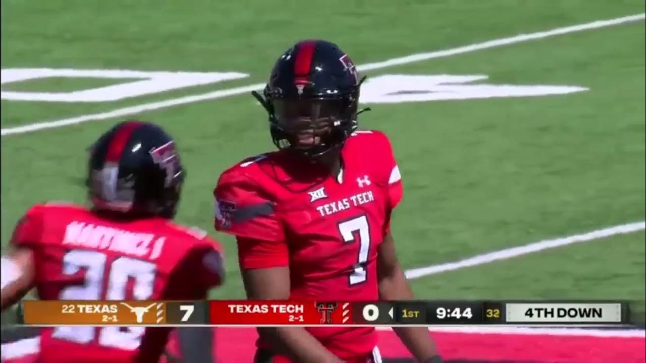 Texas vs Texas Tech Football Week 4 2022 Full Game Replay NCAA