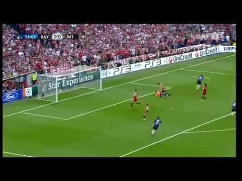 Bayern Munich vs Inter Milan 0-2 Diego Milito All Goals - UEFA Champions League Final [2010]