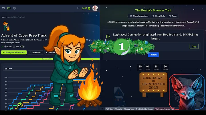 TryHackMe Advent of Cyber Prep Track - Advent of Cyber 2025
