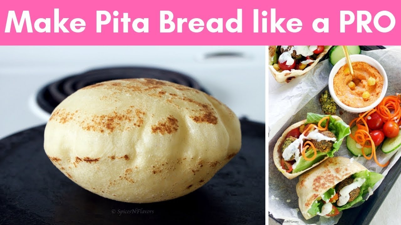 make Pita at home like a Pro - N Flavors