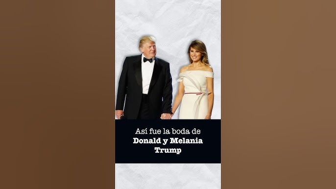Melania Trump matrimonio