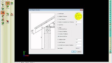 How to create an AEC Architecture roof with roof trusses in Caddie .dwg software