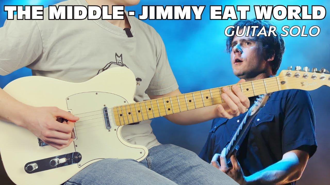 The Middle - Jimmy Eat World - Guitar Solo Playthrough + Lesson with TABS #jimmyeatworld #jimadkins The Middle - Jimmy Eat World - Guitar Solo Playthrough + Lesson with TABS #jimmyeatworld #jimadkins