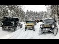 Так ли хорош ГАЗ--66?)) OffRoadSPB грязнет в снегу...