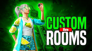 BGMI CUSTOM ROOM LIVE | BGMI LIVE CUSTOM ROOM | TDM 1v1 and 4v4 TDM CUSTOM | YOBOY CAPTAIN Live Raid