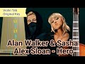 Alan Walker & Sasha Alex Sloan - Hero Violin Tab