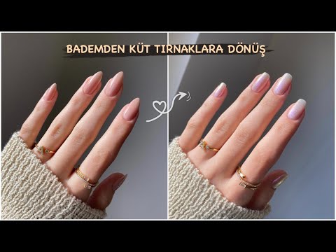 BADEMDEN KÜT TIRNAKLARA DÖNÜŞ | Tırnaklarımı kestim 😱