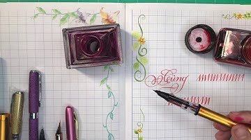 Khắc phục một số lỗi của bút máy ngòi lá tre | Luyện chữ đẹp Cần Giuộc
