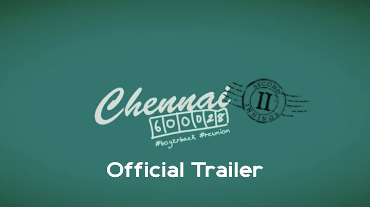 Chennai 600028 2nd Innings - Trailer | Venkat Prabu | Yuvan Shankar Raja