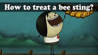 Neutralization Reaction  How to treat a bee sting? | #aumsum #kids #science #education #children