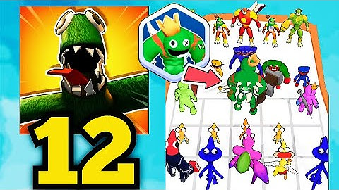 Monster Evolution Merge Blue All Levels Gameplay Part 12