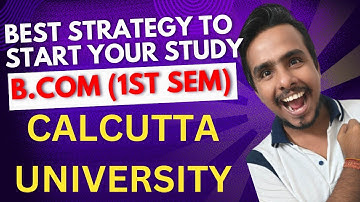 HOW TO START YOUR STUDY || B.COM 1ST SEMESTER ||#calcuttauniversity #calcutta_university #cu #cuexam