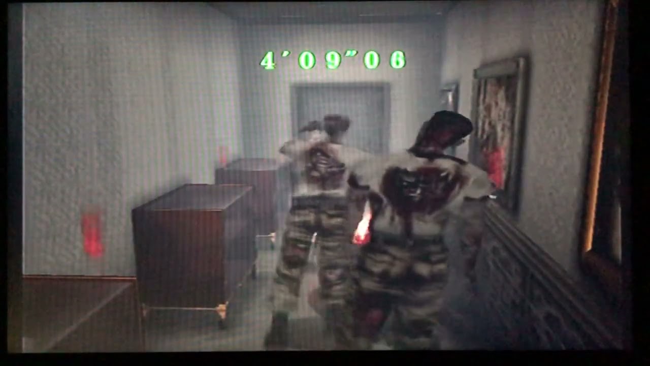 Biohazard Code Veronica X PS2 Claire Alternative S Rank Battle Mode