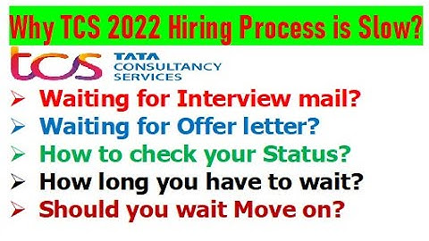 Why TCS is taking too much time? Waiting for Interview mail or OL? Track on Next Step portal?