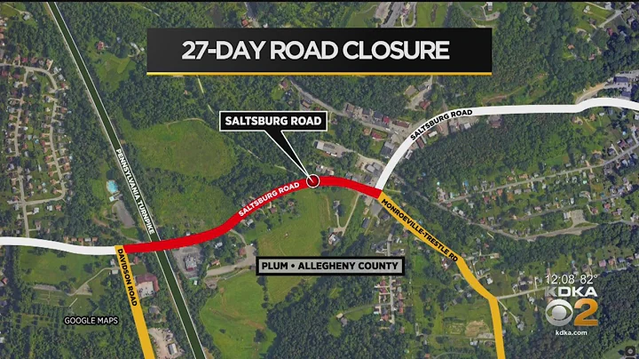 Pa. Turnpike Closing Part Of Saltsburg Rd. For Bridge Replacement Project