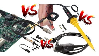 EEVblog #1367  5 Types of Oscilloscope Passive Probes COMPARED