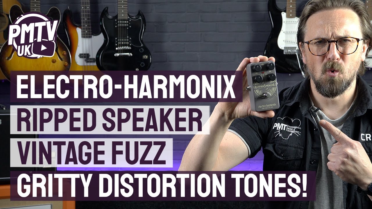 electro-harmonix Riiped Speaker Fuzz 【字幕版】 - YouTube