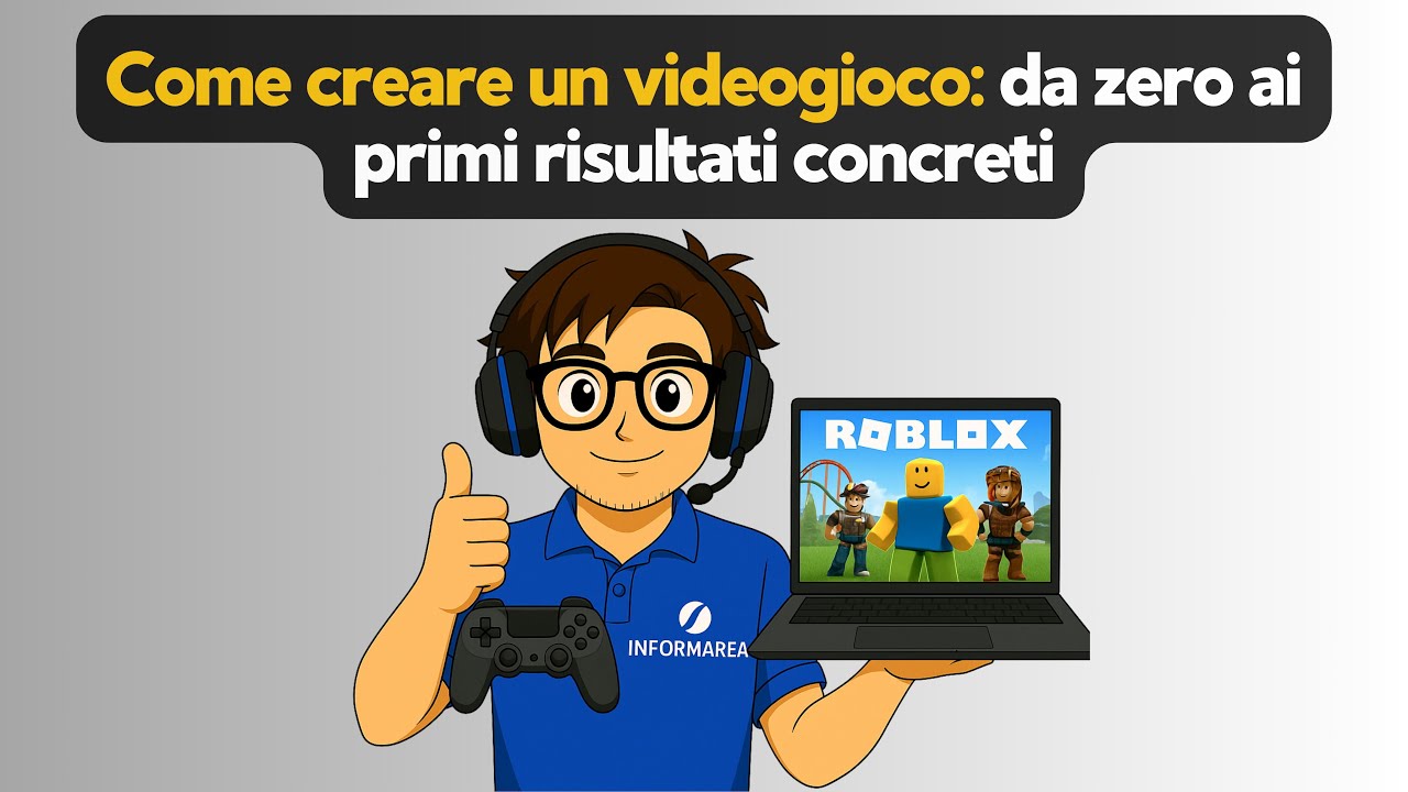 Learningstudioai Primi Un Come creare un videogioco: da zero ai primi risultati concreti - YouTube