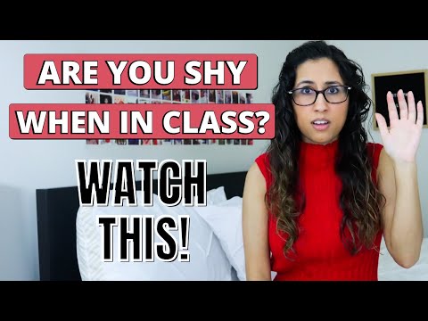 HOW TO PARTICIPATE IN CLASS WHEN YOU'RE SHY | *5 tips that actually work*
