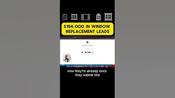 YouTube Ads for Contractors 154K in 55 Days from 66 Window Replacement Leads #shorts