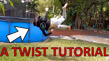 Learn to Aerial Twist (A-Twist) | Tricking Tutorial