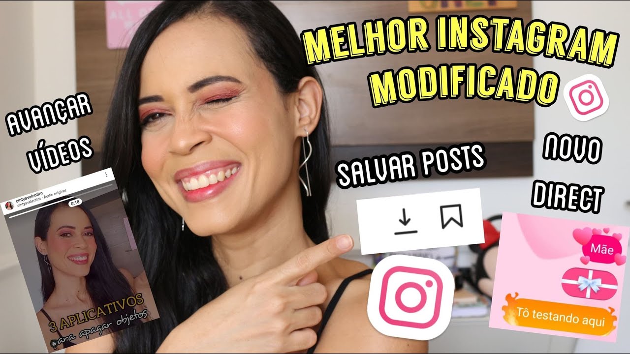 INSTAGRAM MODIFICADO É BOM MESMO? INSTANDER | CINTYA VALENTIM