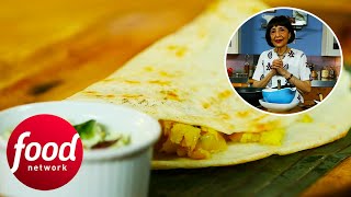 How To Make Homemade Masala Dosa | Madhur Jaffrey's Curry Nation