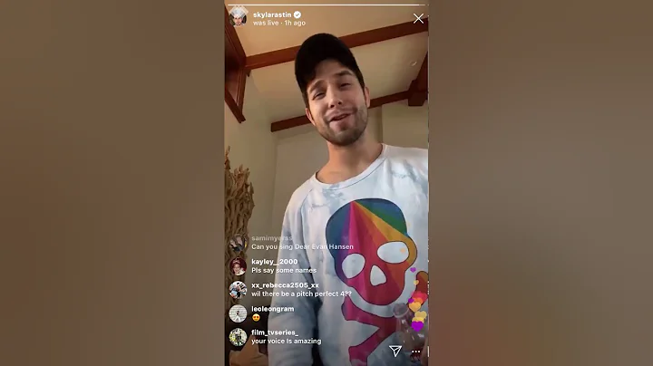 Skylar Astin Singing "Just The Way you Are" and "S...