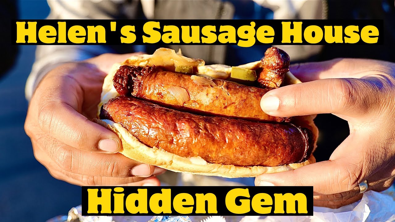 A popular hidden Delaware Breakfast shop! "Helen's Famous Sausage House