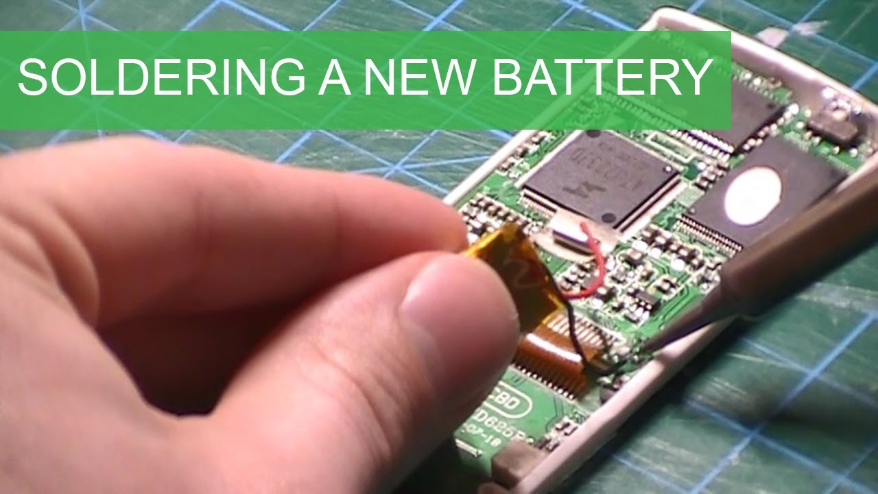 Soldering A LiPo Battery (ft. Vaseline) YouTube