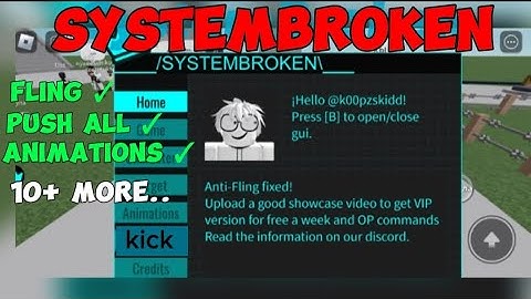 **OP** Ragdoll engine, Roblox script system broken any executor mobile&pc