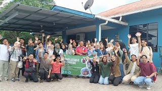 LAWATAN KEMBARA LESTARI KE RUMAH PANJANG RACHAK NYALAK LADONG DI PAKAN.          PELAJAR UiTM PERAK.