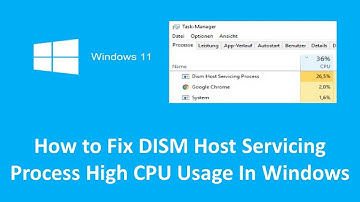 How to Fix DISM Host Servicing Process High CPU Usage In Windows