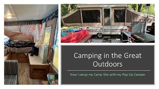 My Pop-Up Camp Site Setup and Hacks by Tommy's Great Outdoors 247 views 1 year ago 8 minutes, 46 seconds