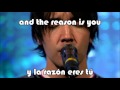 Hoobastank - The Reason (Subtitulado)