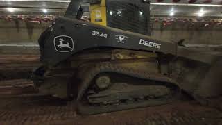 Tracks vs Tires! John Deere 333G and 332G, Peterbilt 379 and RD Mack, Trinity Belt Trailer