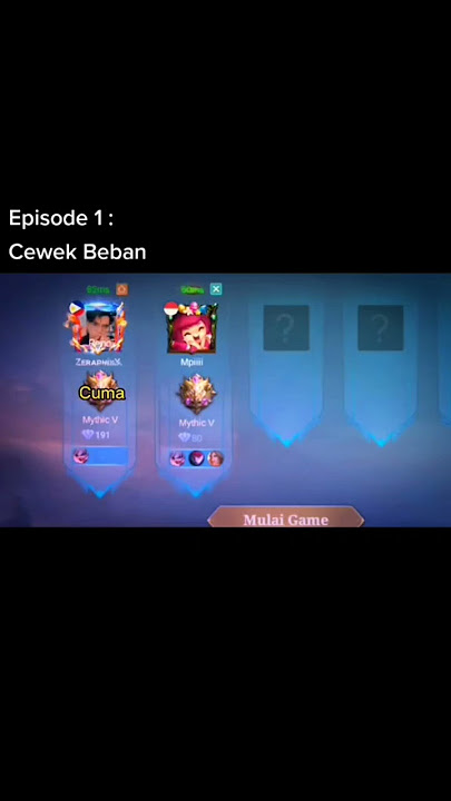 KETIKA KETEMU CEWEK BEBAN🤣#mobilelegends #mlbb #mobilelegend #shorts