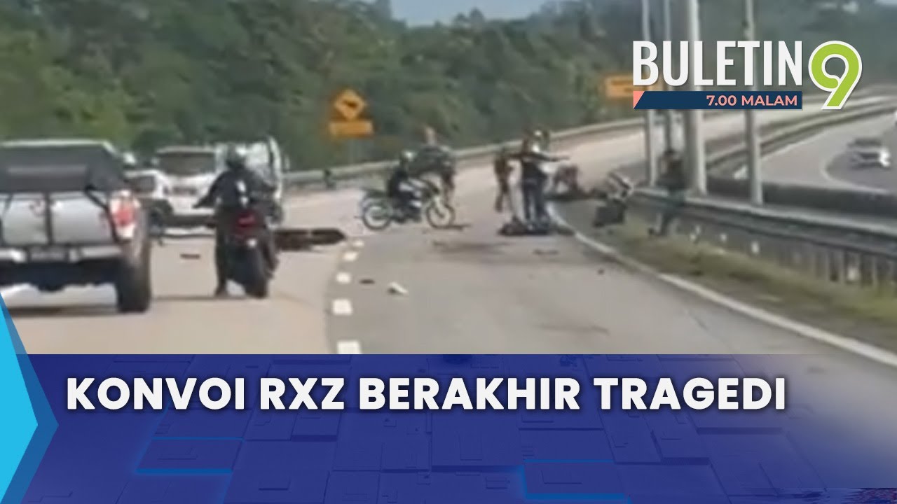 Lelaki Maut, Penunggang RXZ Dirakam Lakukan Aksi 'Superman' Sebelum Nahas