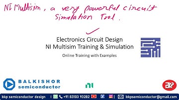 002: NI Multisim complete training