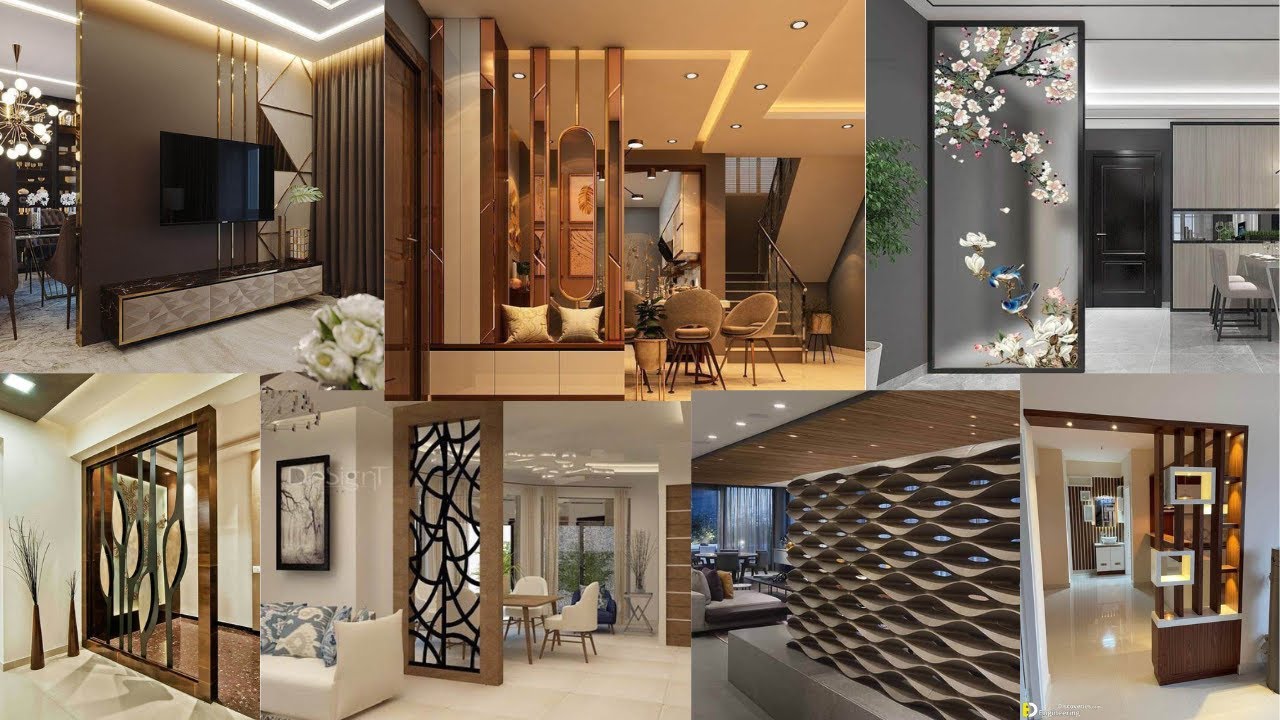 Modern Living Room Partition Wall Design Ideas 2023 I Room Divider ...