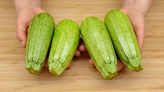 A friend from Spain taught me how to cook zucchini so delicious! Delicious! Top ASMR