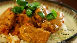 Creamy Coconut Chicken  Dinner in 30 Minutes