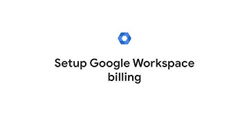 Setup Google Workspace billing